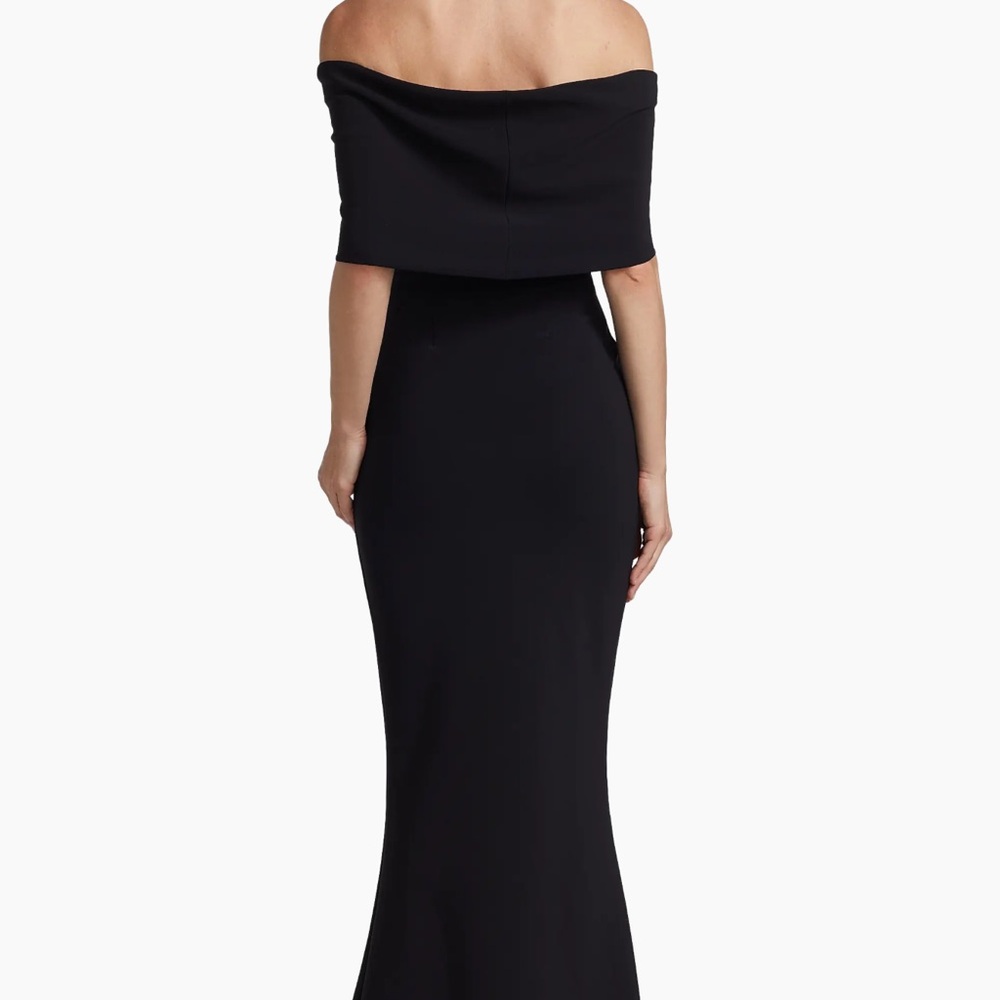 Chiara Boni La Petite Robe Stretch Jersey Fishtail Gown - Picture 5 of 5